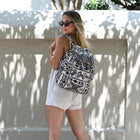 Product view 6 - Recycled Travel Backpack Dainik - Rice Love