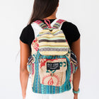 Product view 5 - Recycled Travel Backpack Goa - Rice Love
