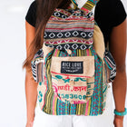 Product view 5 - Recycled Travel Backpack Kochi - Rice Love