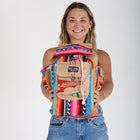 Eco-friendly travel backpack made from recycled materials - Rice Love