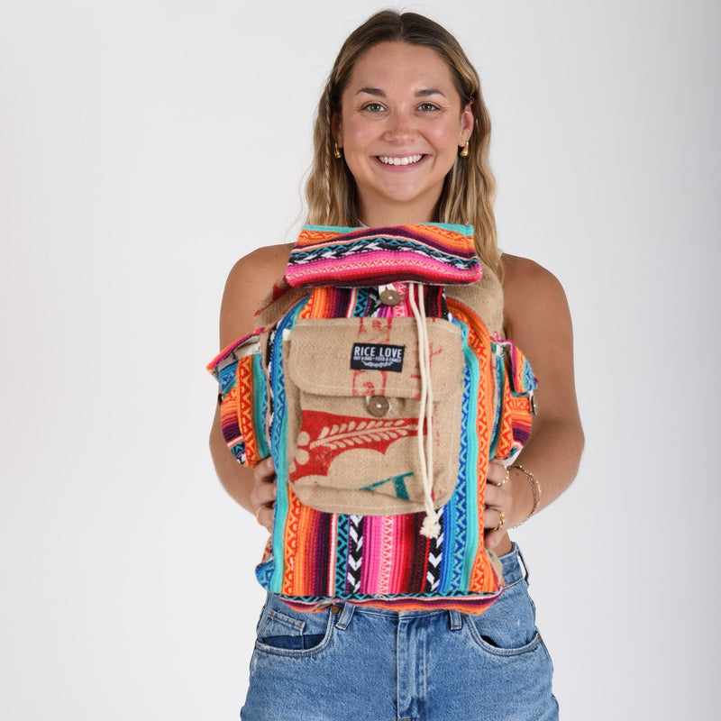 Recycled Travel Backpack Ravi