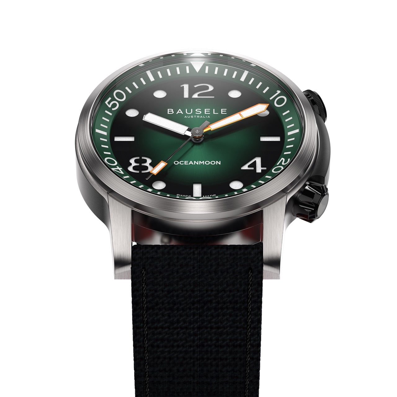 Close-up detail showing quality craftsmanship and materials - OCEANMOON 5TH GEN. | EMERALD GREEN