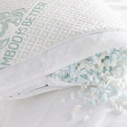 Close-up detail showing quality craftsmanship and materials - Adjustable Bamboo Cooling Pillow | Queen & King