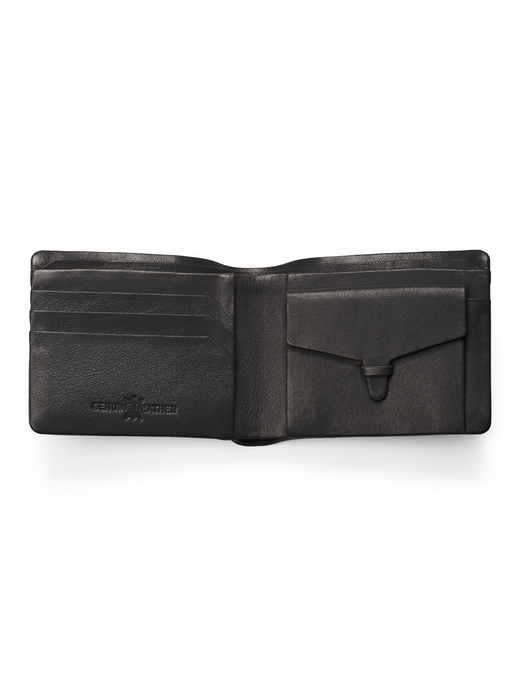Product view 6 - Black Kodiak Billfold - Classy Leather Bags