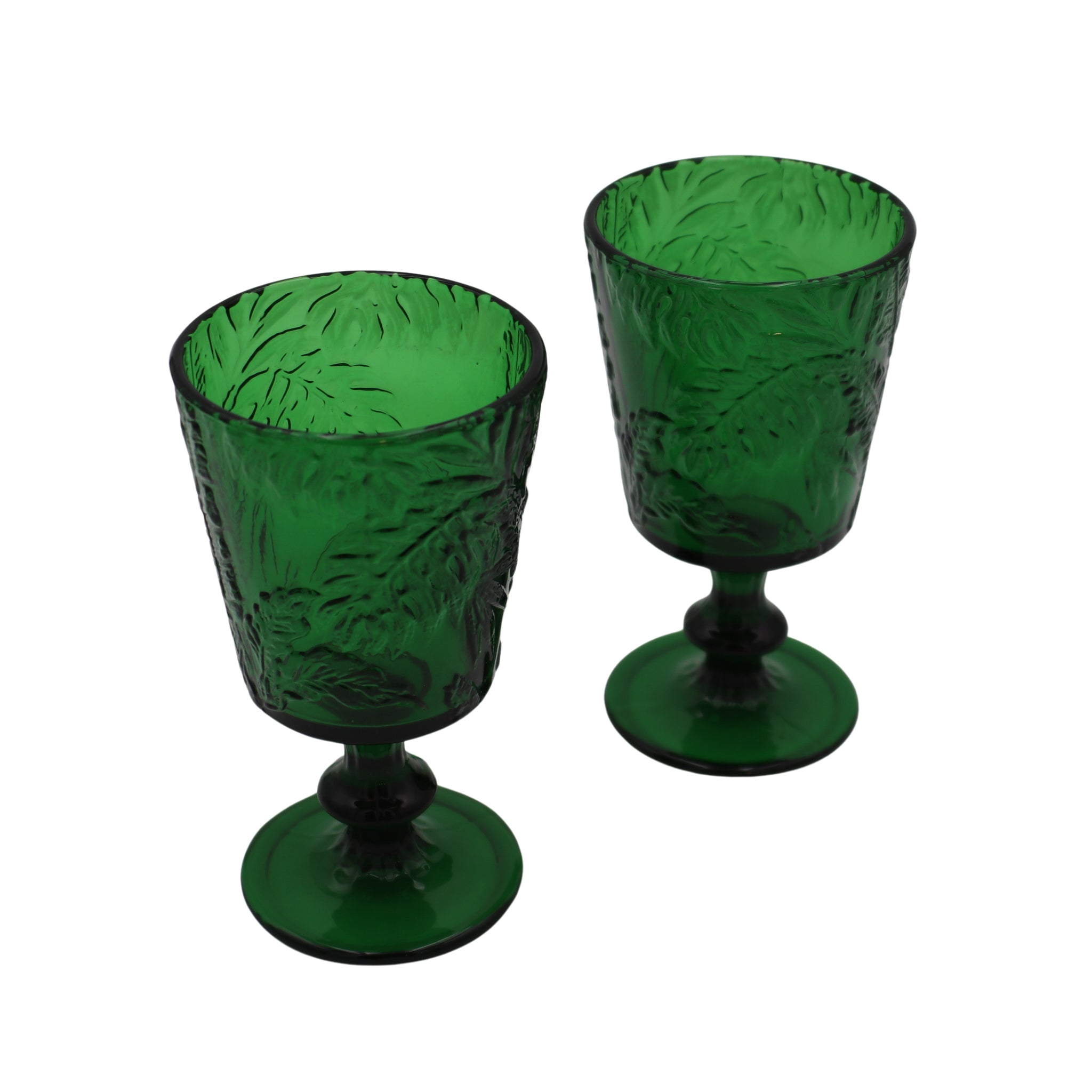 Botanic Imprinted Chalice - Set of 6 - premium quality - Ro'Table