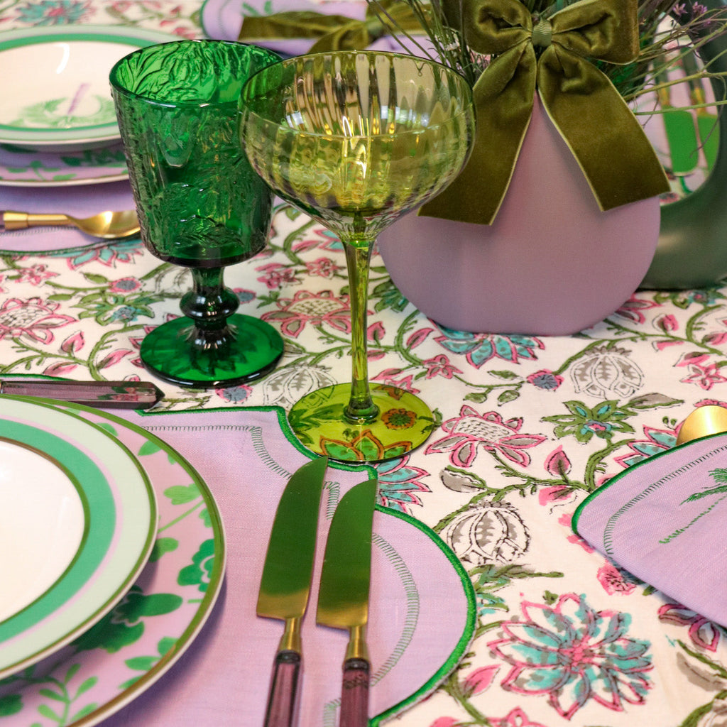 Product view 7 - Botanic Imprinted Chalice - Set of 6 - Ro'Table