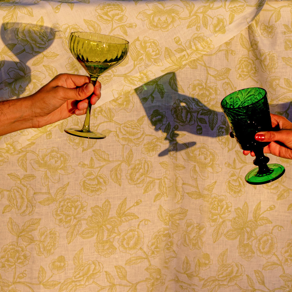 Product view 8 - Botanic Imprinted Chalice - Set of 6 - Ro'Table