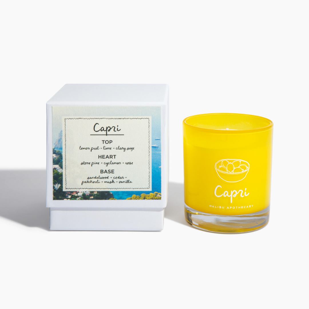 Close-up detail showing quality craftsmanship and materials - CAPRI • lemon peel & sage