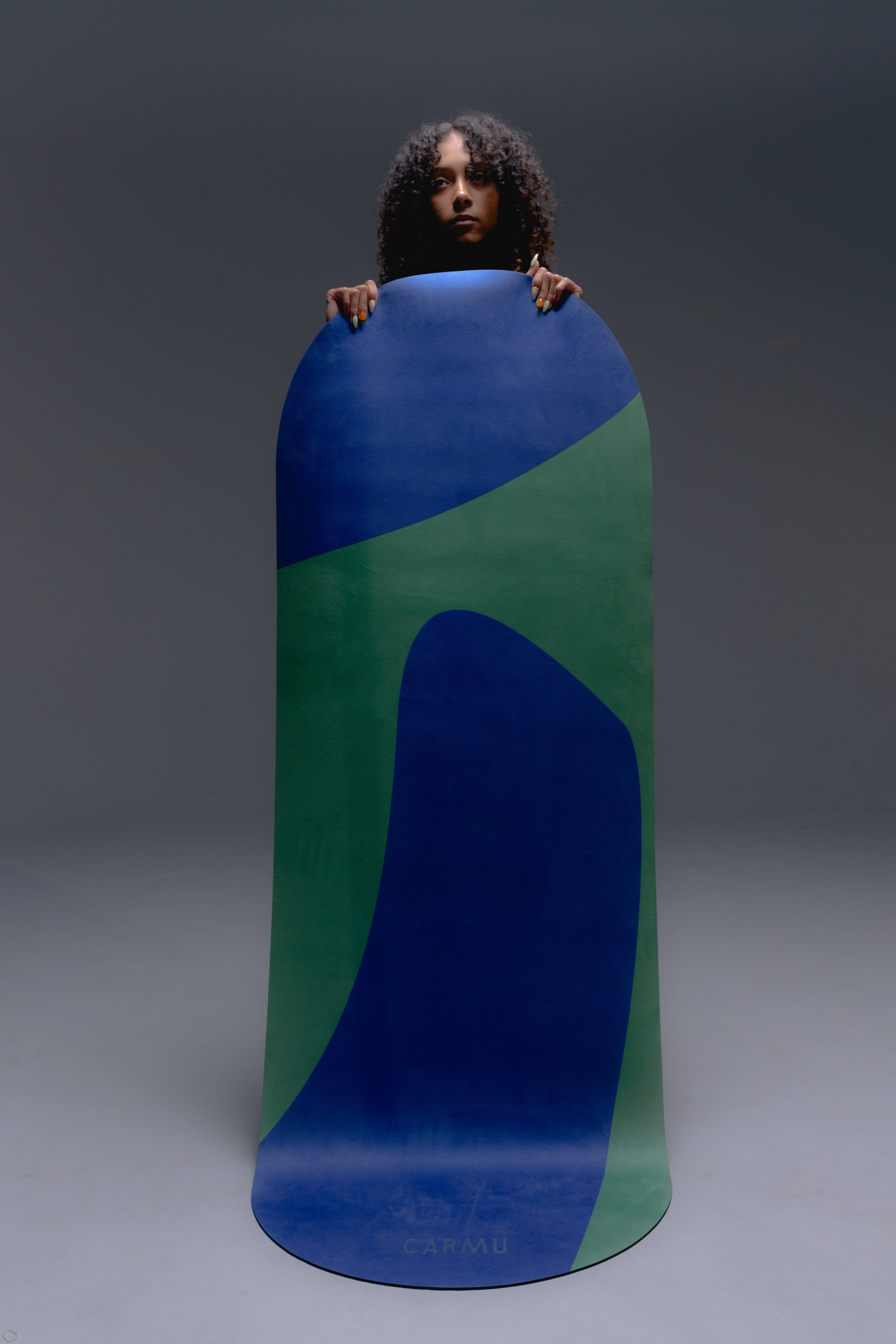 Lifestyle photo showing AQUA MAT in use - CARMU