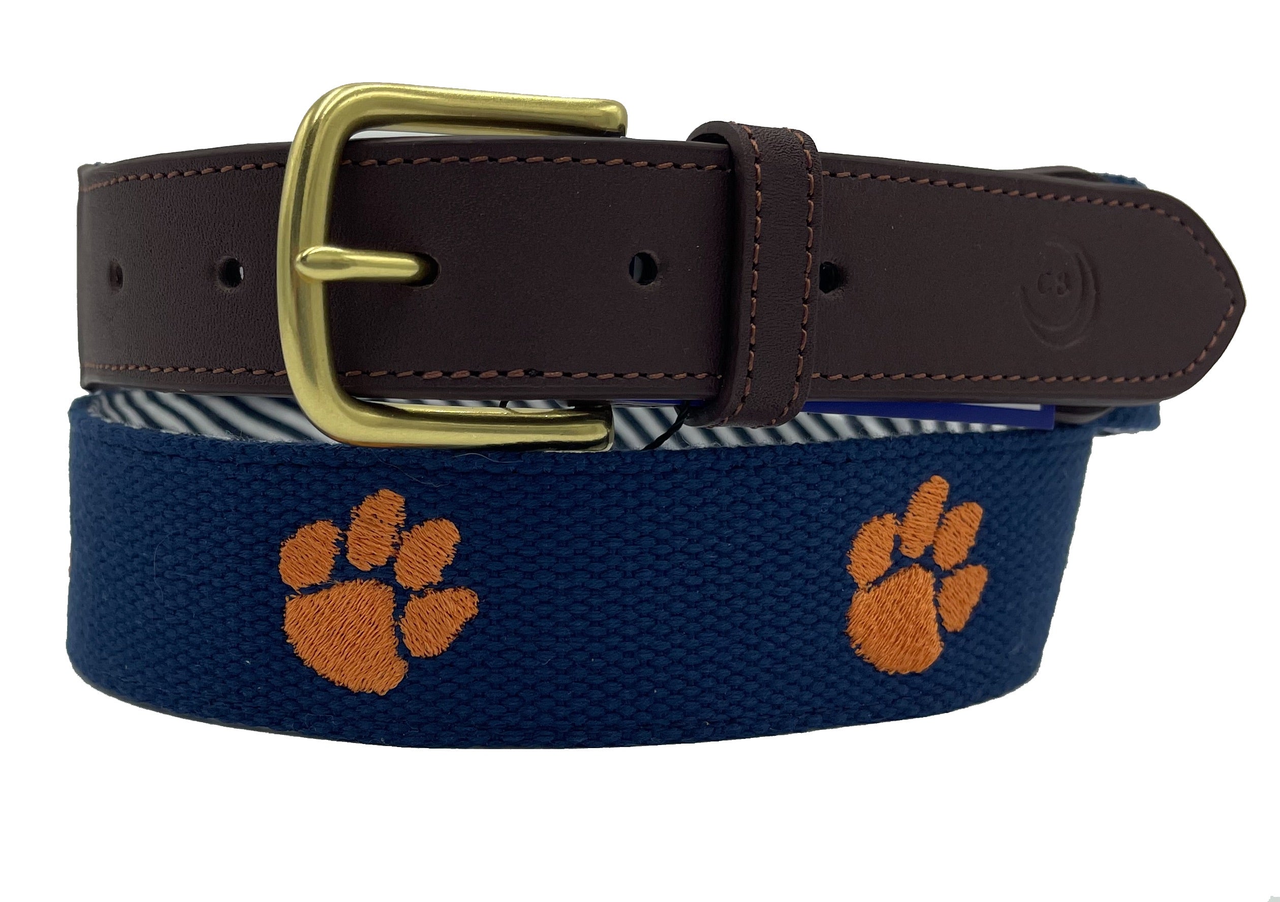 Product view 4 - Charleston Belt Clemson University Tigers - Officially Licensed - Oran - Charleston Belt