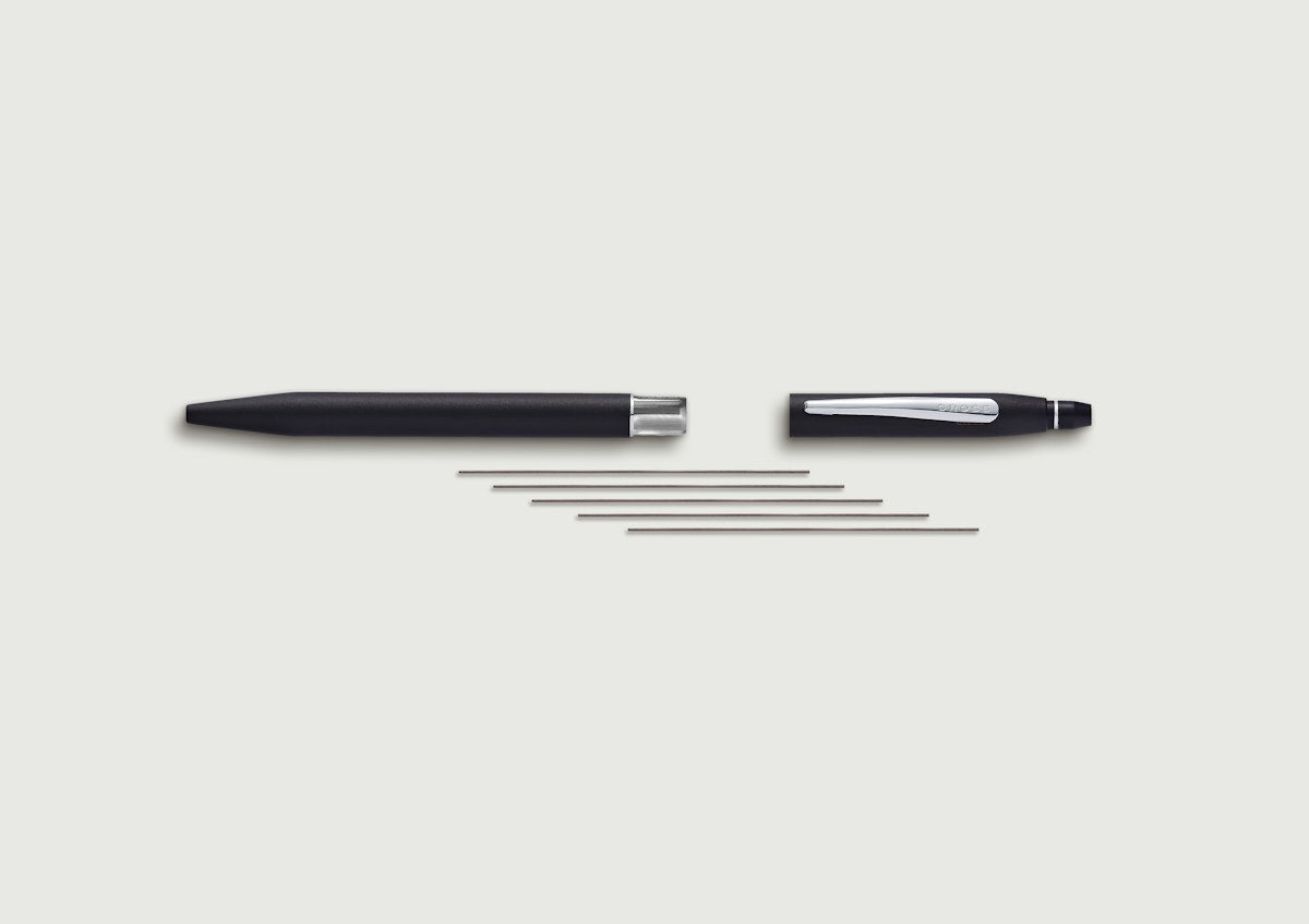 Product view 4 - A.T. Cross Click Classic Black with Chrome Appointments 0.5mm Pencil - - A.T. Cross