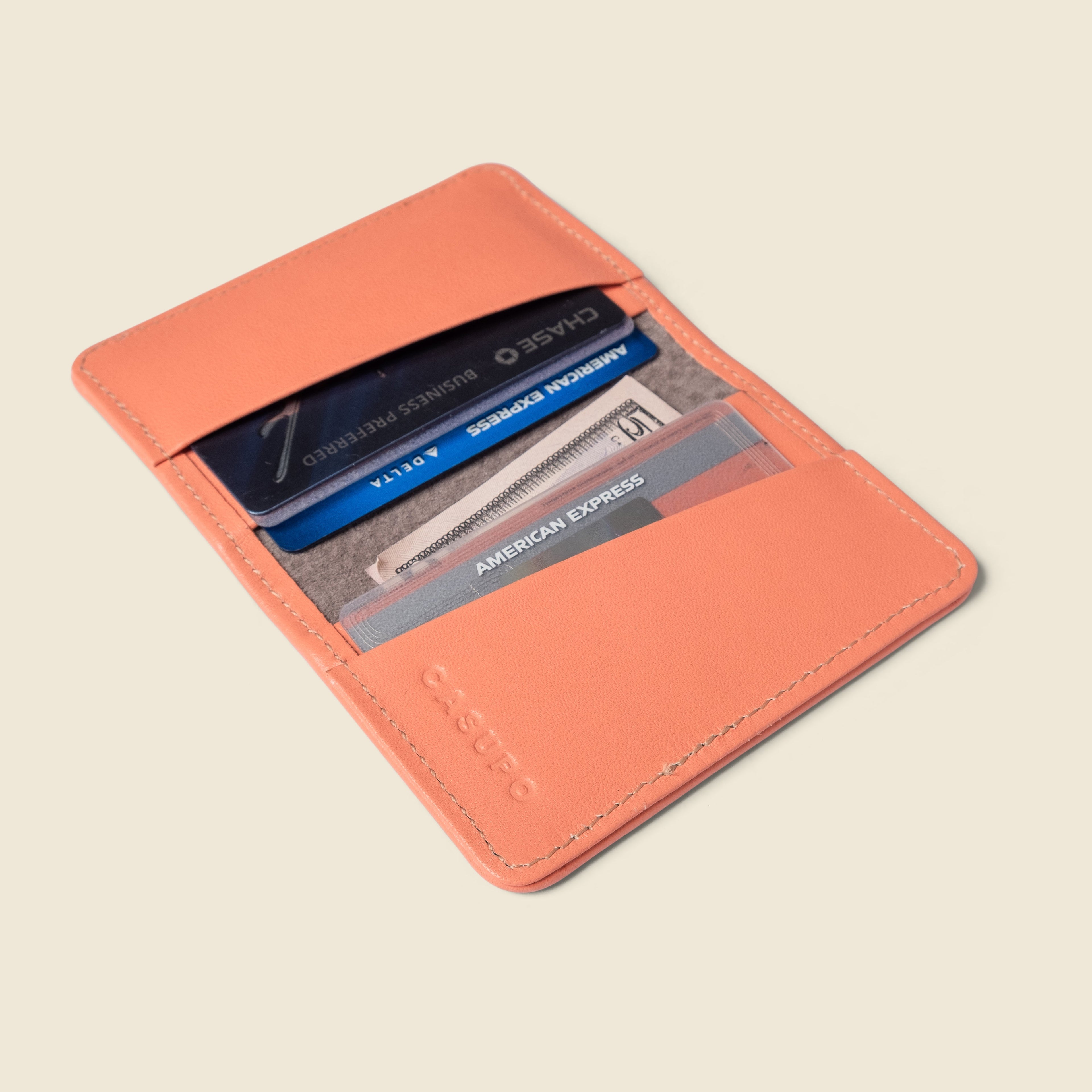Product view 5 - Compact Bifold with RFID Protection - Pink - CASUPO