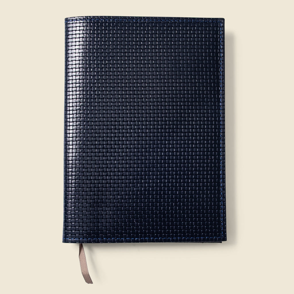 Refillable A5 Leather Notebook Cover – Navy Limited Edition - premium quality - CASUPO
