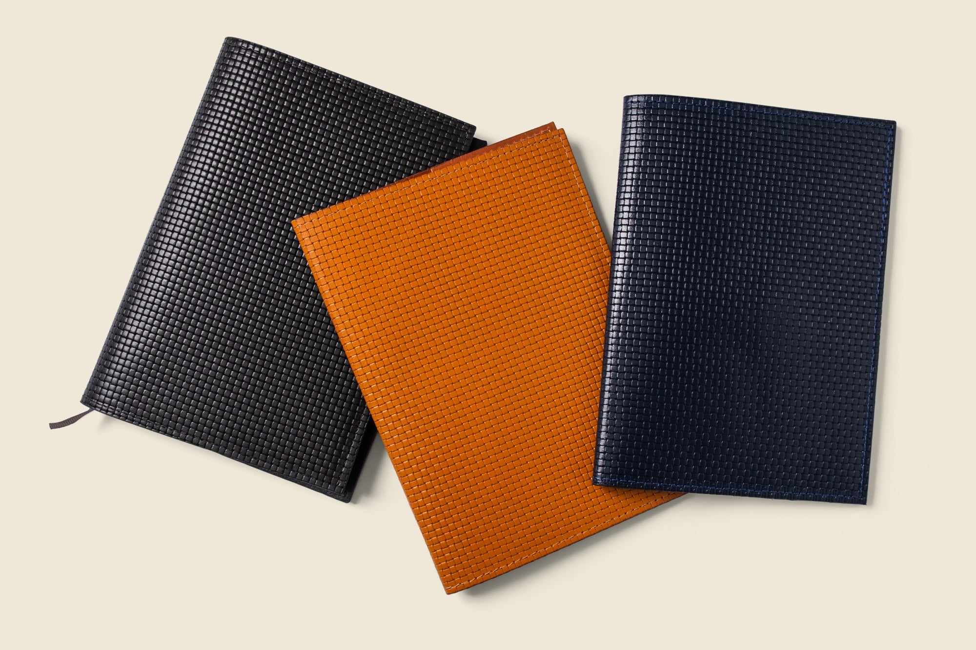 Product view 5 - Refillable A5 Leather Notebook Cover – Navy Limited Edition - CASUPO