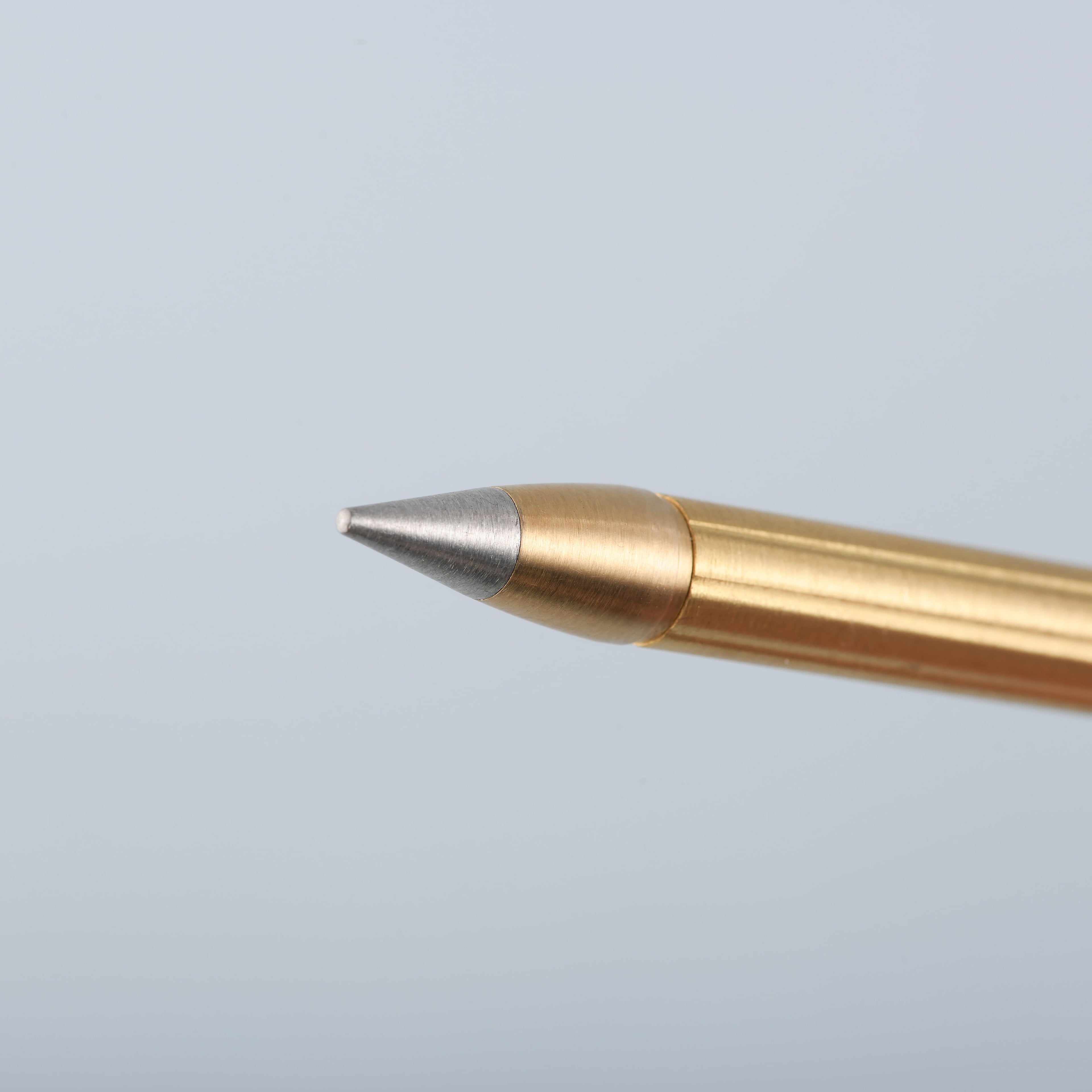 Close-up detail showing quality craftsmanship and materials - Omega Pen // Copper