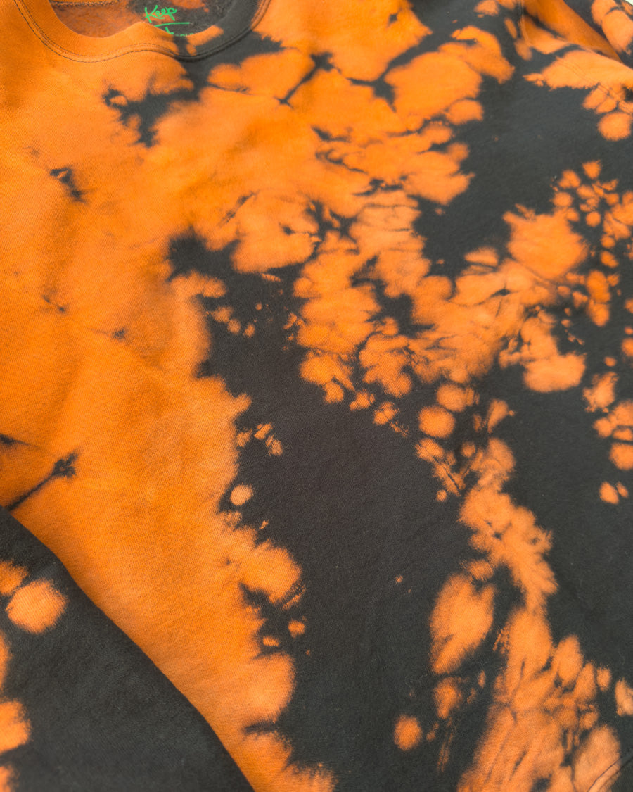 Close-up detail showing quality craftsmanship and materials - ARASHI 90/10 SWEATSHIRT Dark Shadows