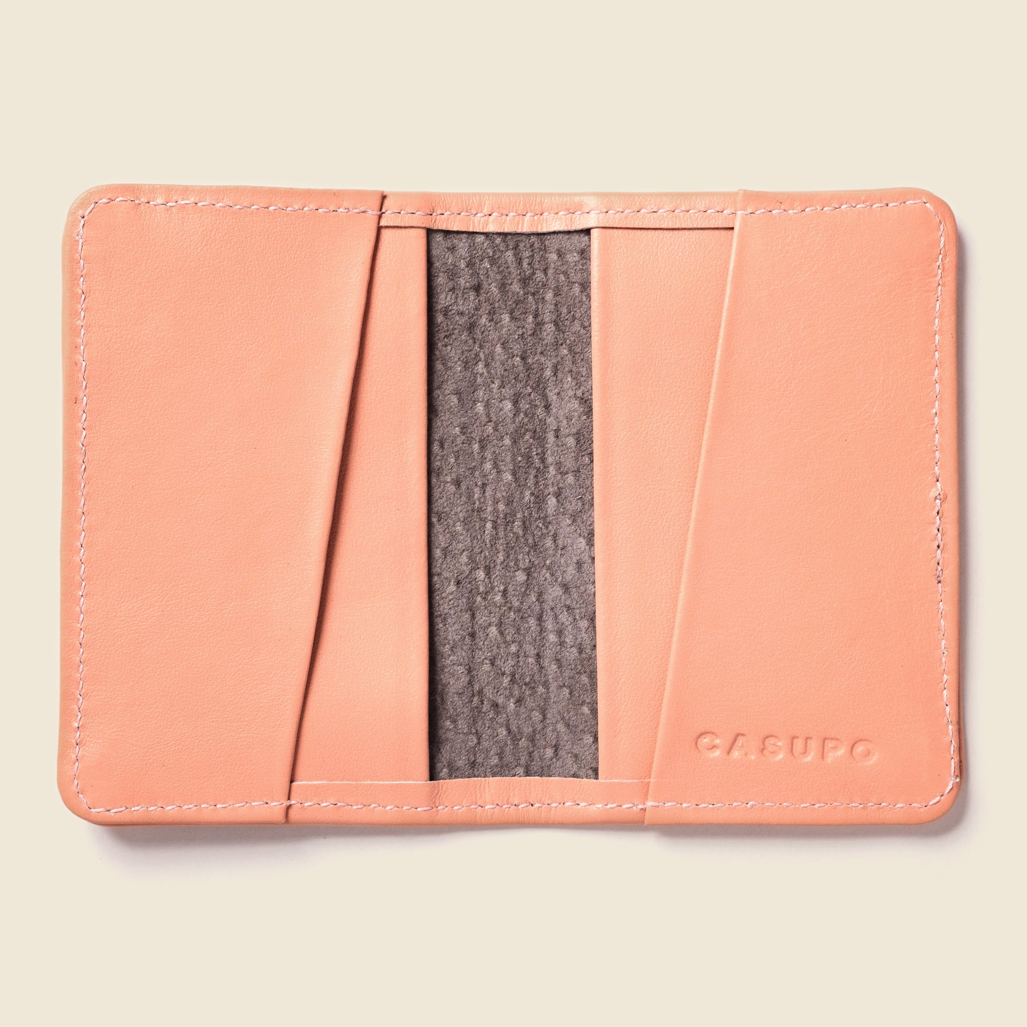 Product view 5 - Compact Bifold with RFID Protection - Soft Pink - CASUPO