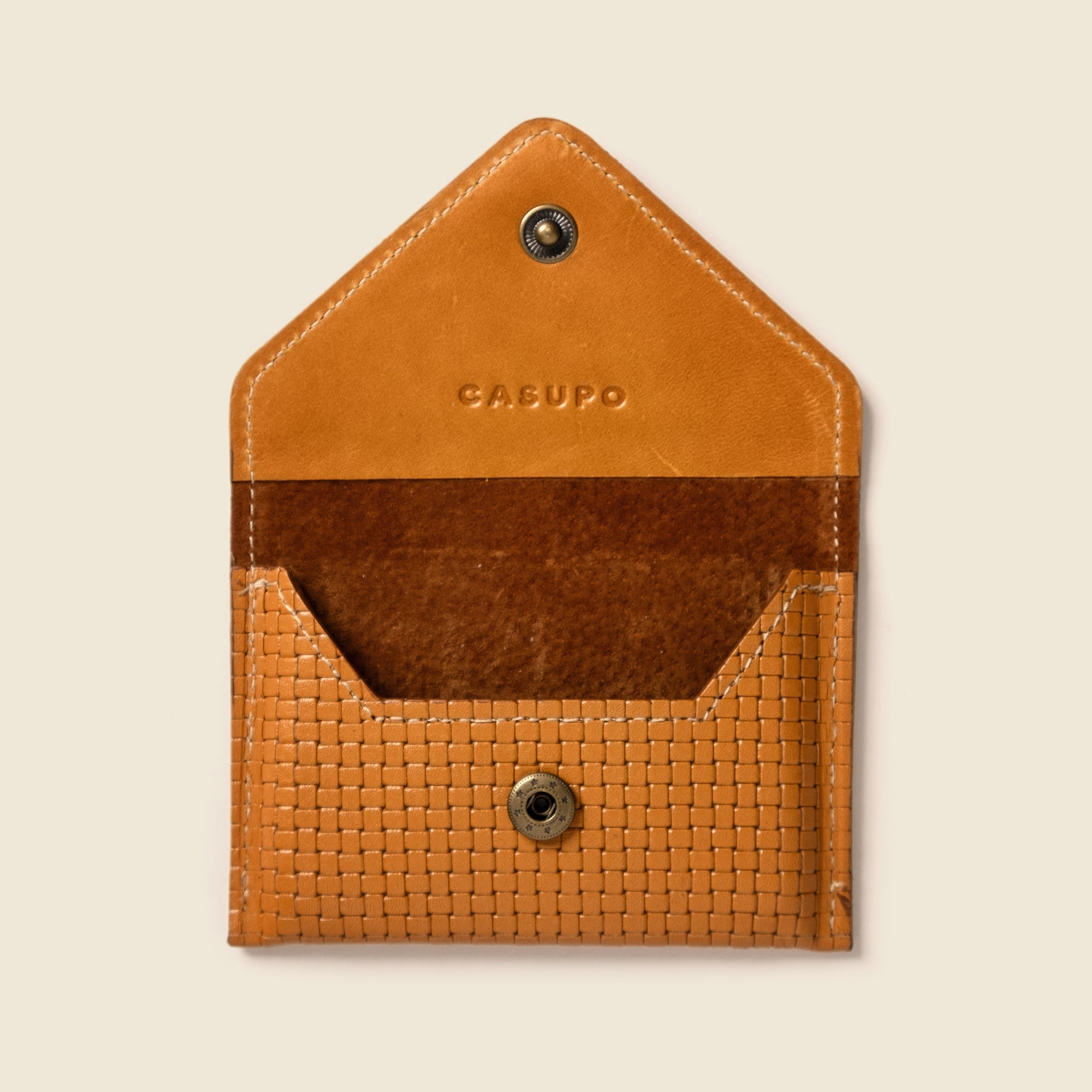 Product view 5 - Mini Envelope Wallet With RFID protection - Tan Limited Edition - CASUPO