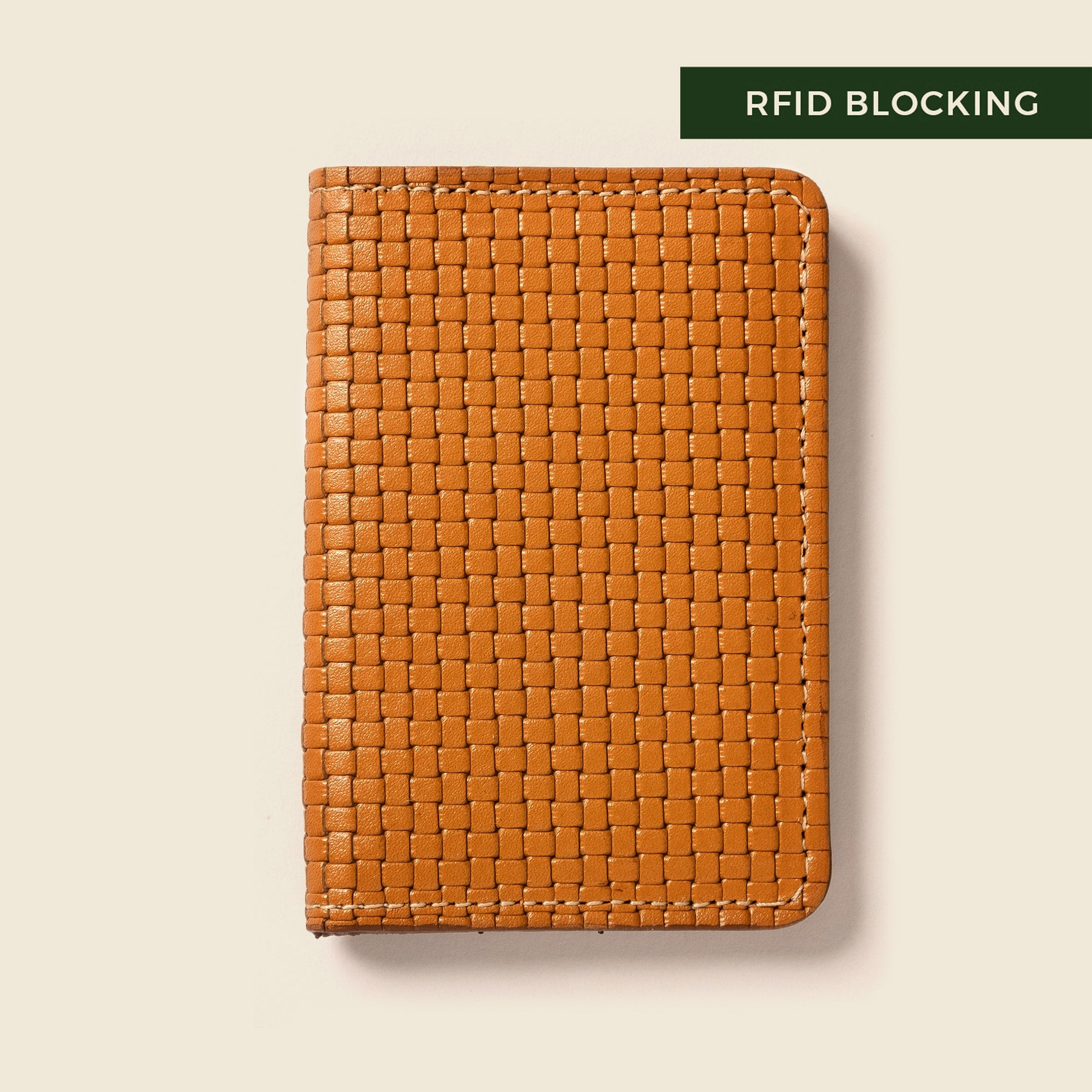 Compact Bifold with RFID Protection - Tan Limited Edition - premium quality - CASUPO