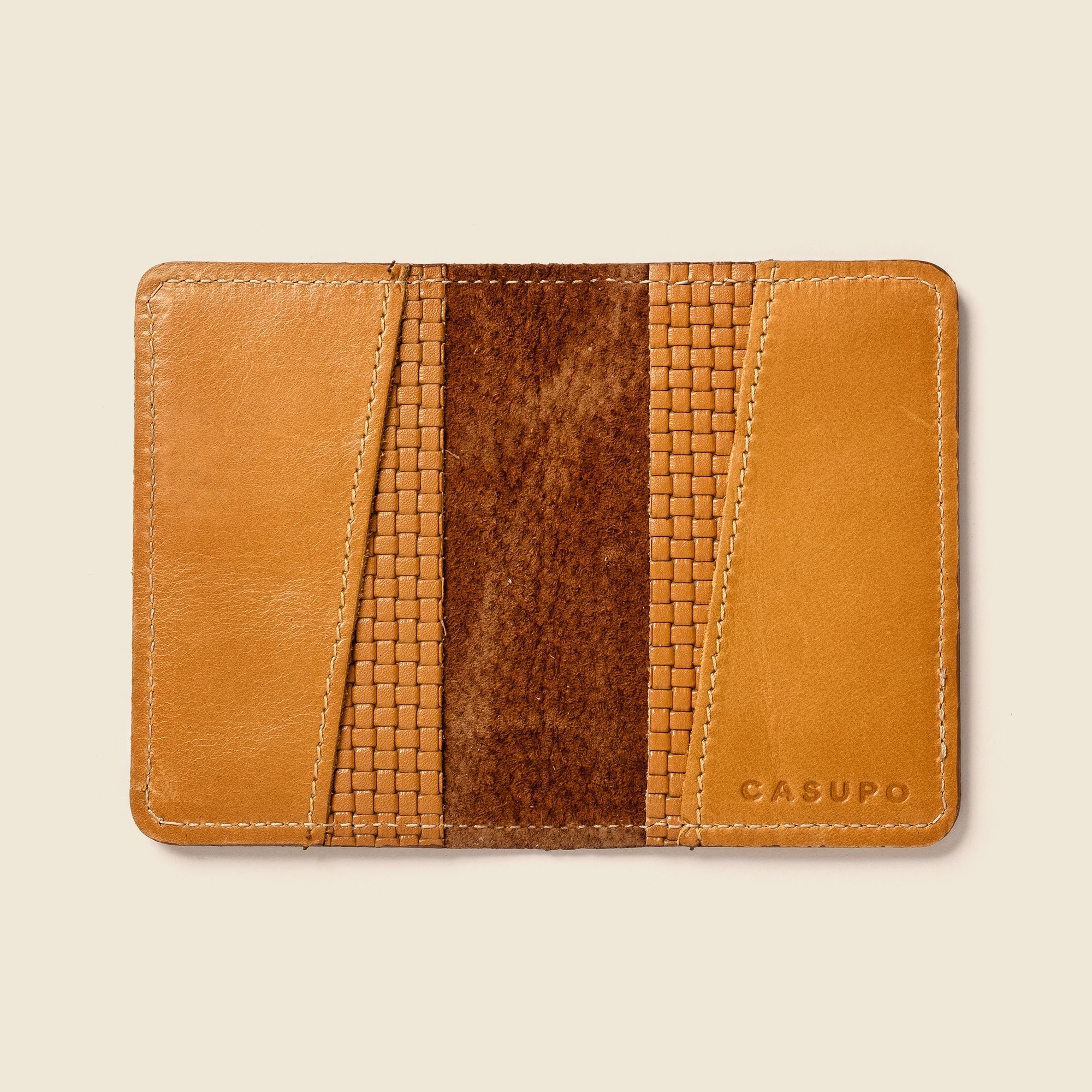 Product view 4 - Compact Bifold with RFID Protection - Tan Limited Edition - CASUPO