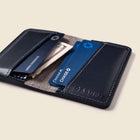 Product view 5 - Compact Bifold with RFID Protection - Navy Limited Edition - CASUPO