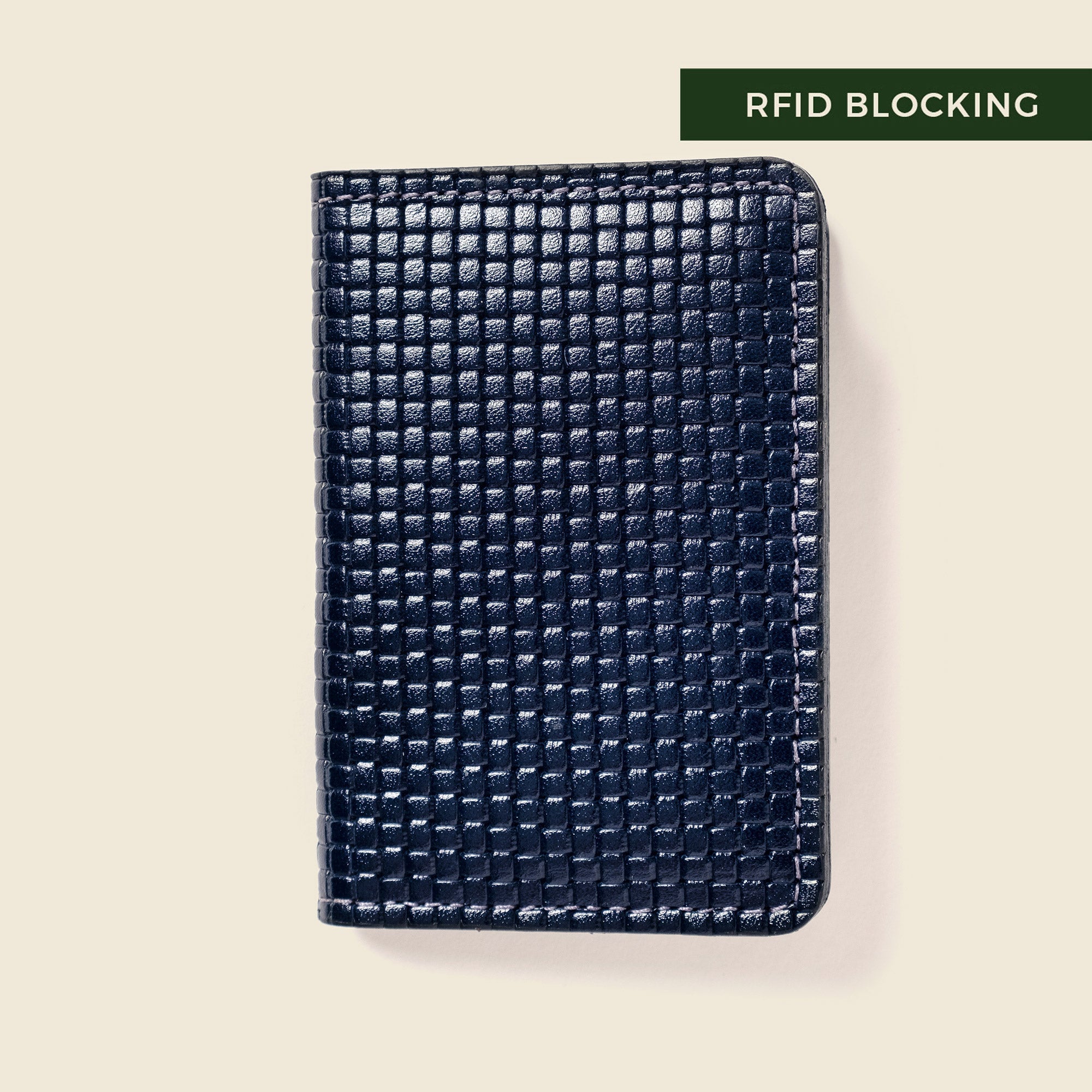 Compact Bifold with RFID Protection - Navy Limited Edition - premium quality - CASUPO