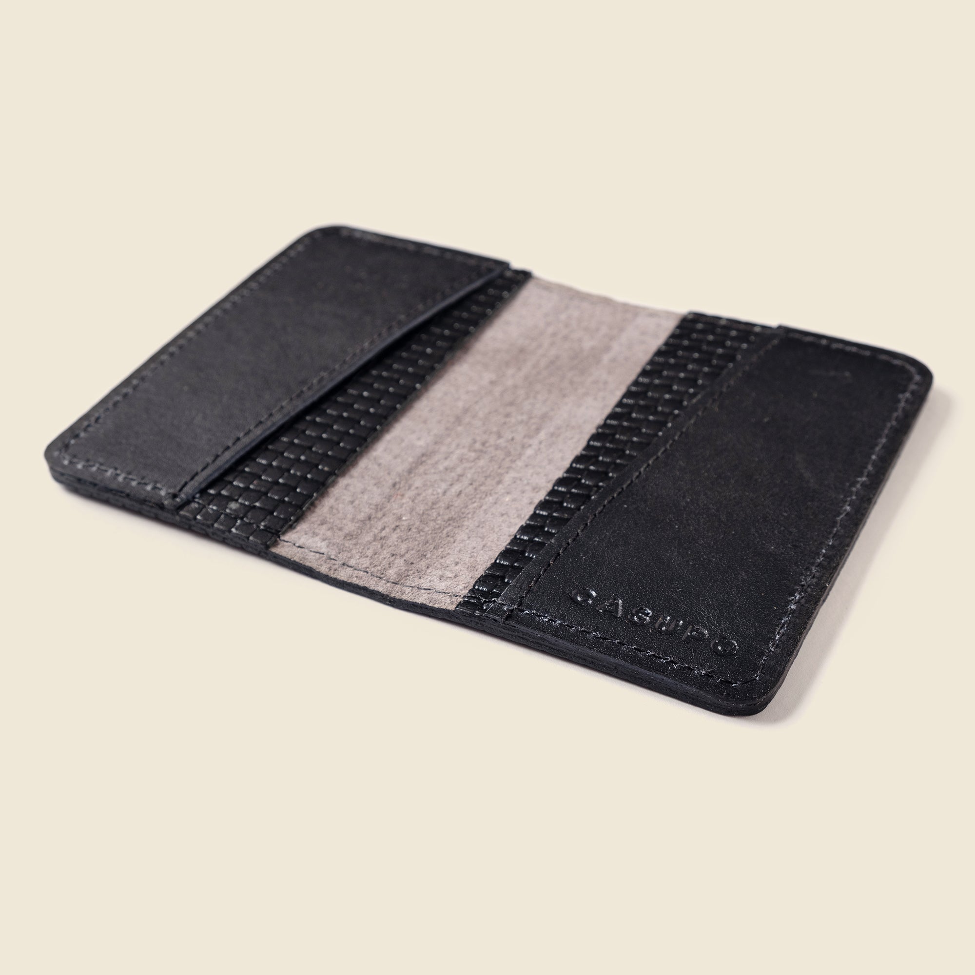 Product view 4 - Compact Bifold with RFID Protection - Black Limited Edition - CASUPO