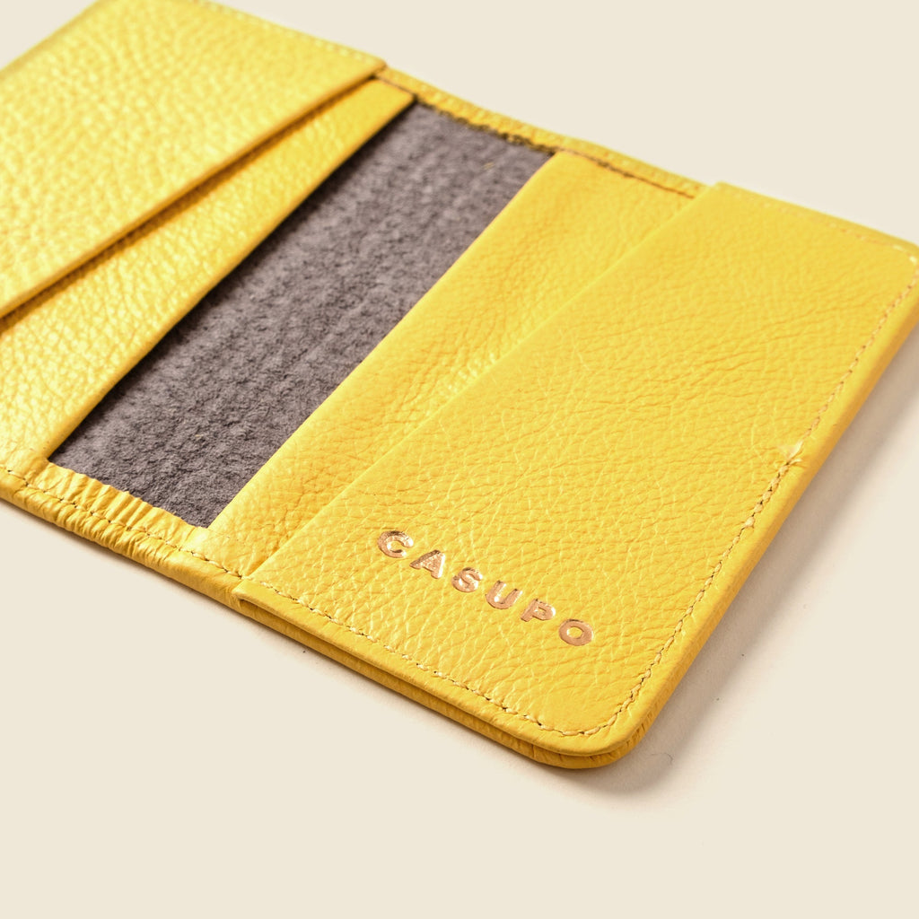 Product view 7 - Compact Bifold with RFID Protection - Sunny Yellow - CASUPO