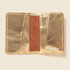 Compact Bifold with RFID Protection - Gold - premium quality - CASUPO