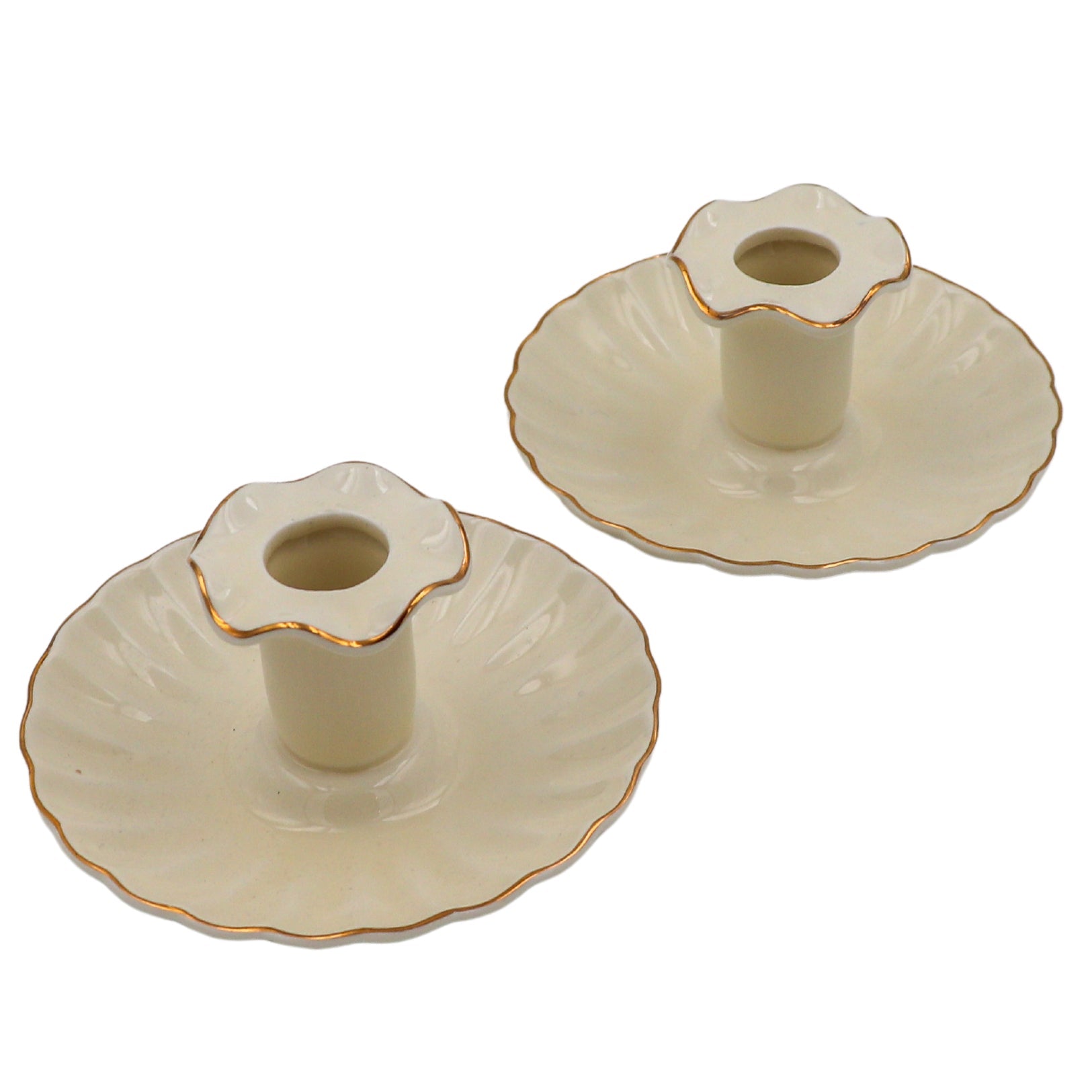 Product view 5 - Gilded Cream Candle Holder - Case of 12 - Ro'Table