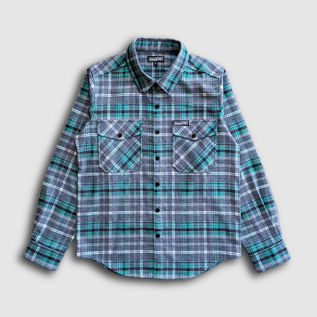 Women's Highland Tech Flannel - Mountain Mist - premium quality - Faultline395