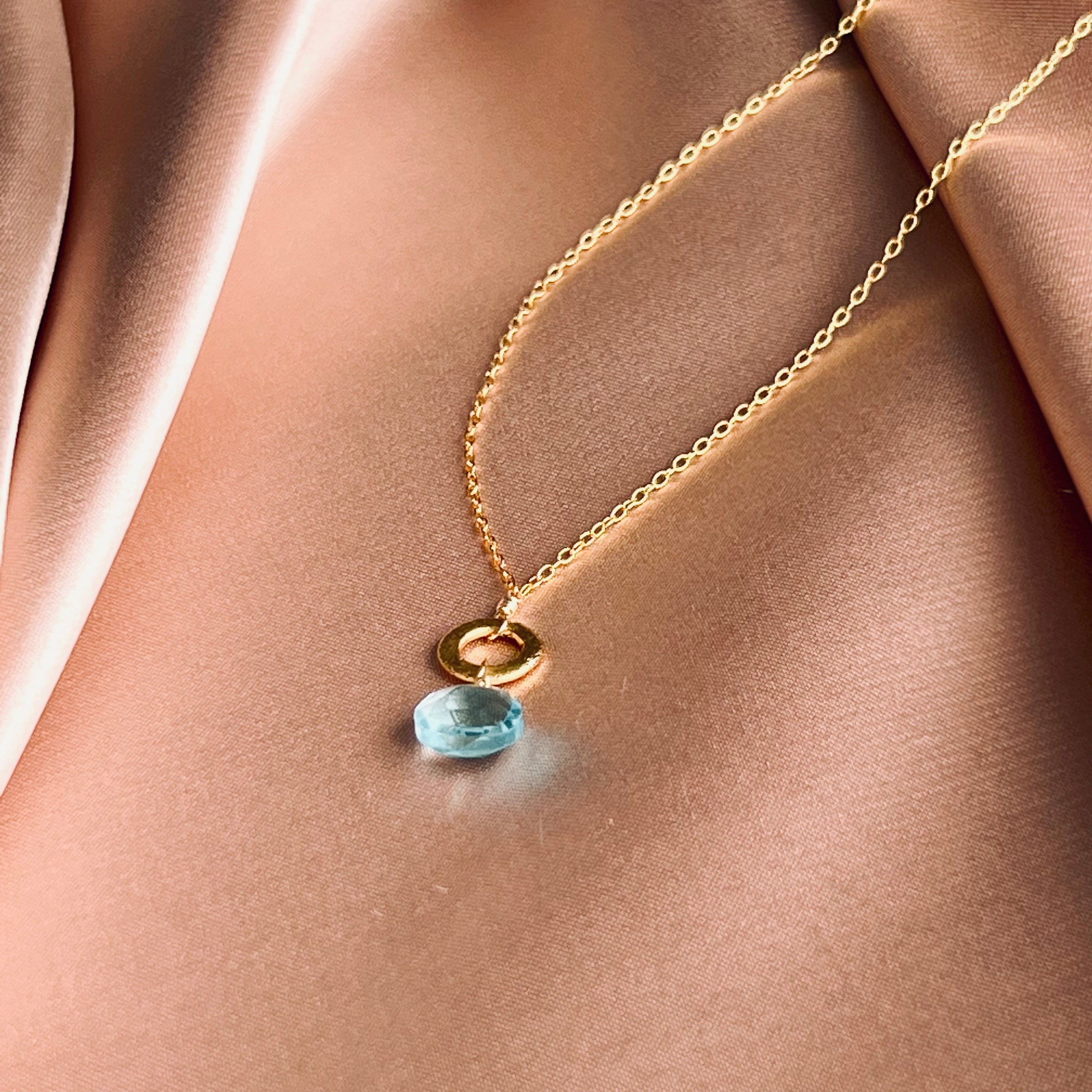 Product view 4 - PARKEN JEWELRY Amethyst Mini Layering Necklace - PARKEN JEWELRY