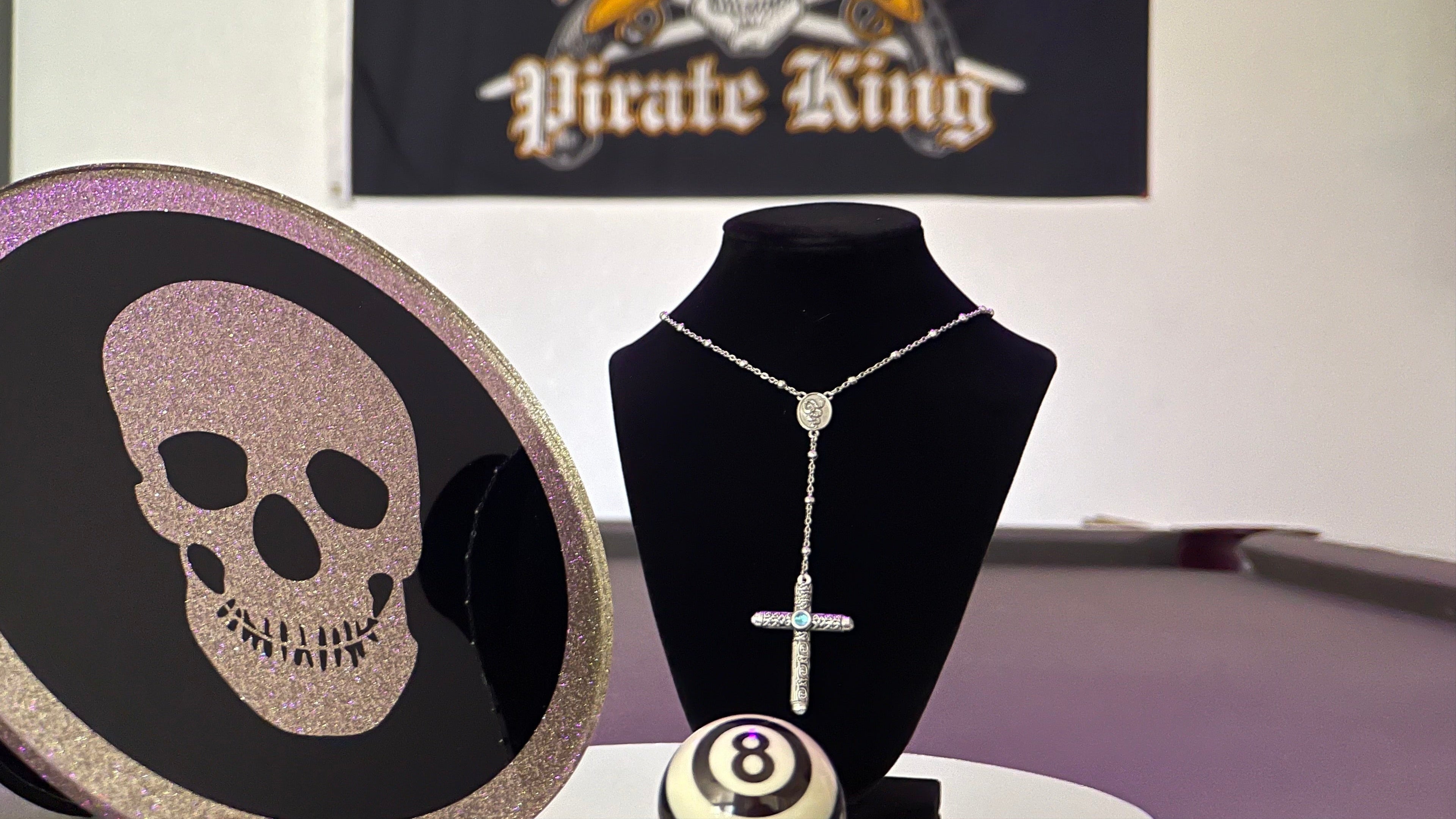Product view 11 - Stash Necklace - Cruel Intentions Inspired Cross - Barkley Design