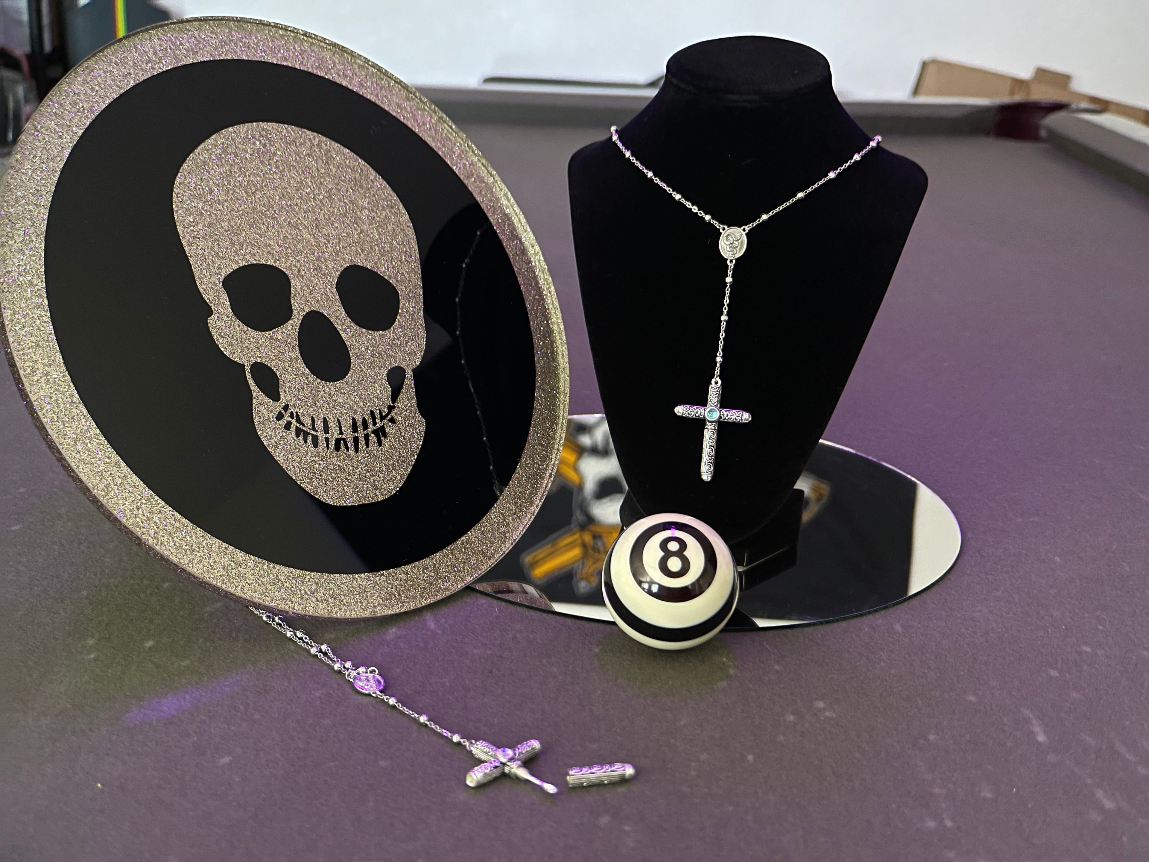 Product view 10 - Stash Necklace - Cruel Intentions Inspired Cross - Barkley Design