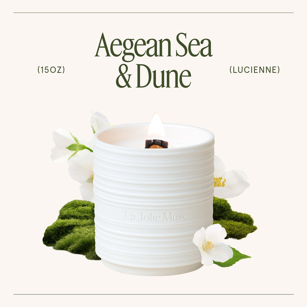 Product view 13 - Lucienne - Aegean Sea & Dune Candle - LA JOLIE MUSE