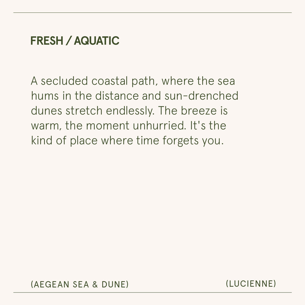 Product view 17 - Lucienne - Aegean Sea & Dune Candle - LA JOLIE MUSE