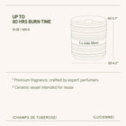 Product view 16 - Lucienne - Champs de Tuberose Candle - LA JOLIE MUSE