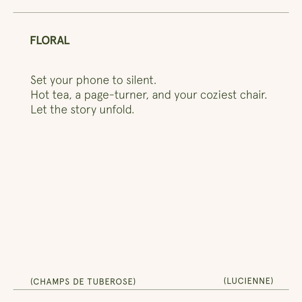 Product view 17 - Lucienne - Champs de Tuberose Candle - LA JOLIE MUSE