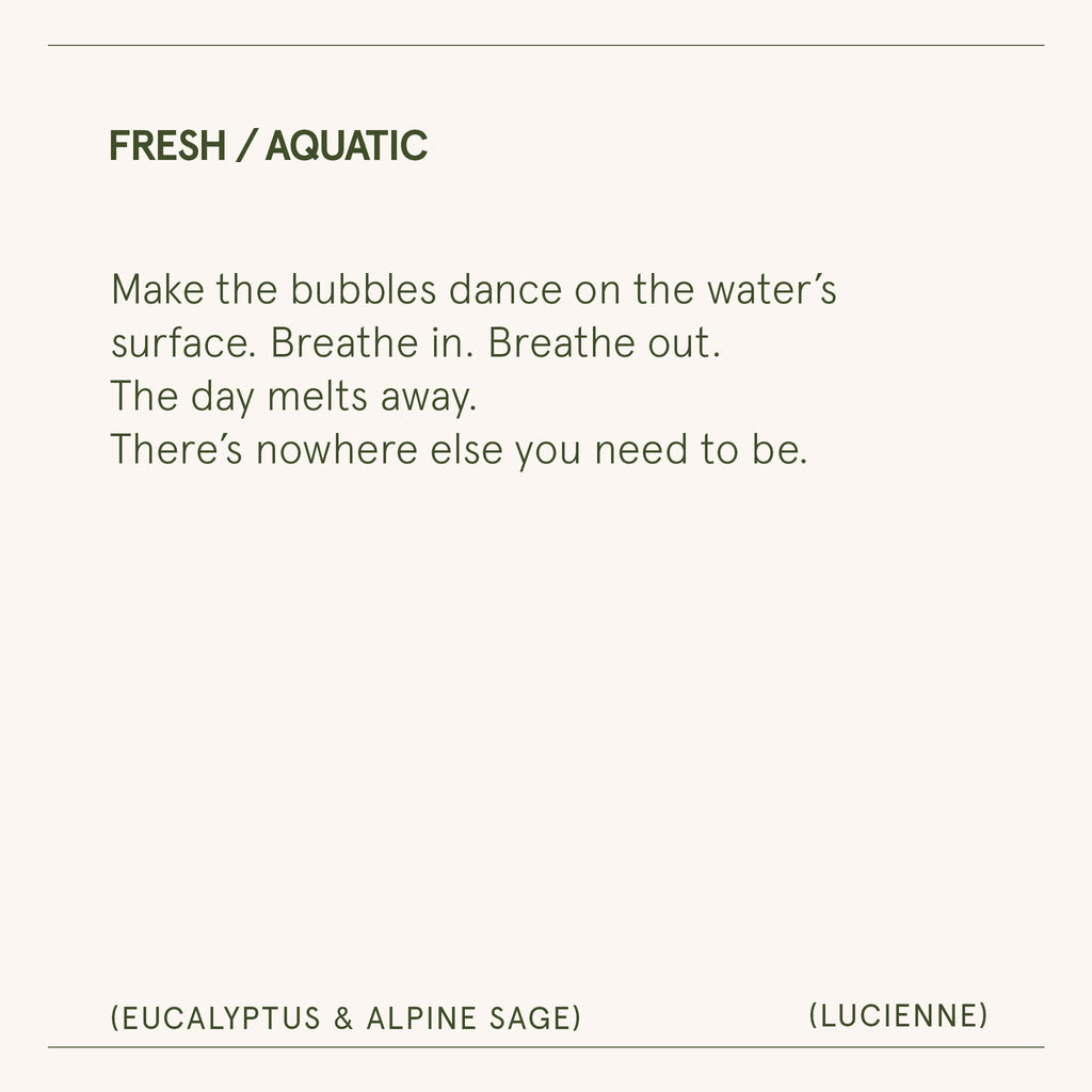 Product view 8 - Lucienne - Eucalyptus & Alpine Sage Candle - LA JOLIE MUSE