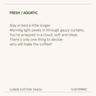 Product view 17 - Lucienne - Linen Cotton Oasis Candle - LA JOLIE MUSE
