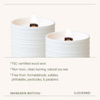 Product view 14 - Lucienne - Mandarin Matcha Candle - LA JOLIE MUSE