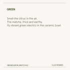Product view 9 - Lucienne - Mandarin Matcha Candle - LA JOLIE MUSE