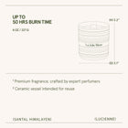 Product view 8 - Lucienne - Santal Himalayen Candle - LA JOLIE MUSE