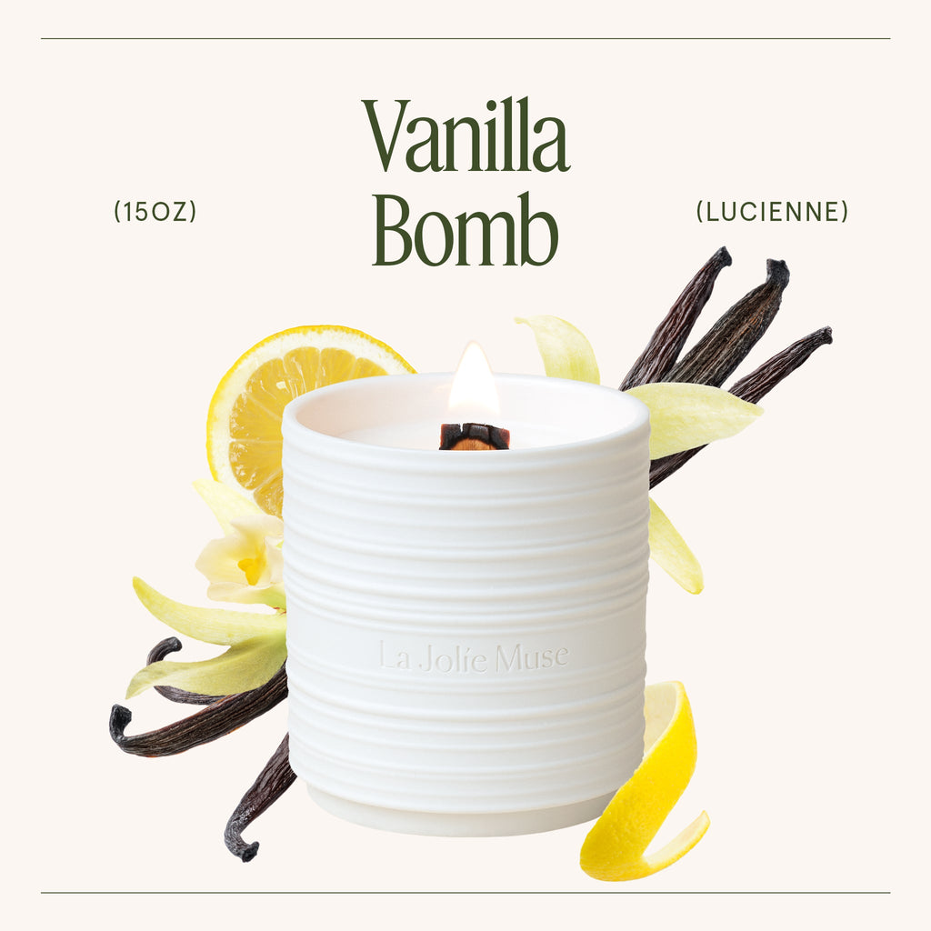 Product view 13 - Lucienne - Vanilla Bomb Candle - LA JOLIE MUSE
