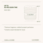 Product view 16 - Lucienne - Vanilla Bomb Candle - LA JOLIE MUSE