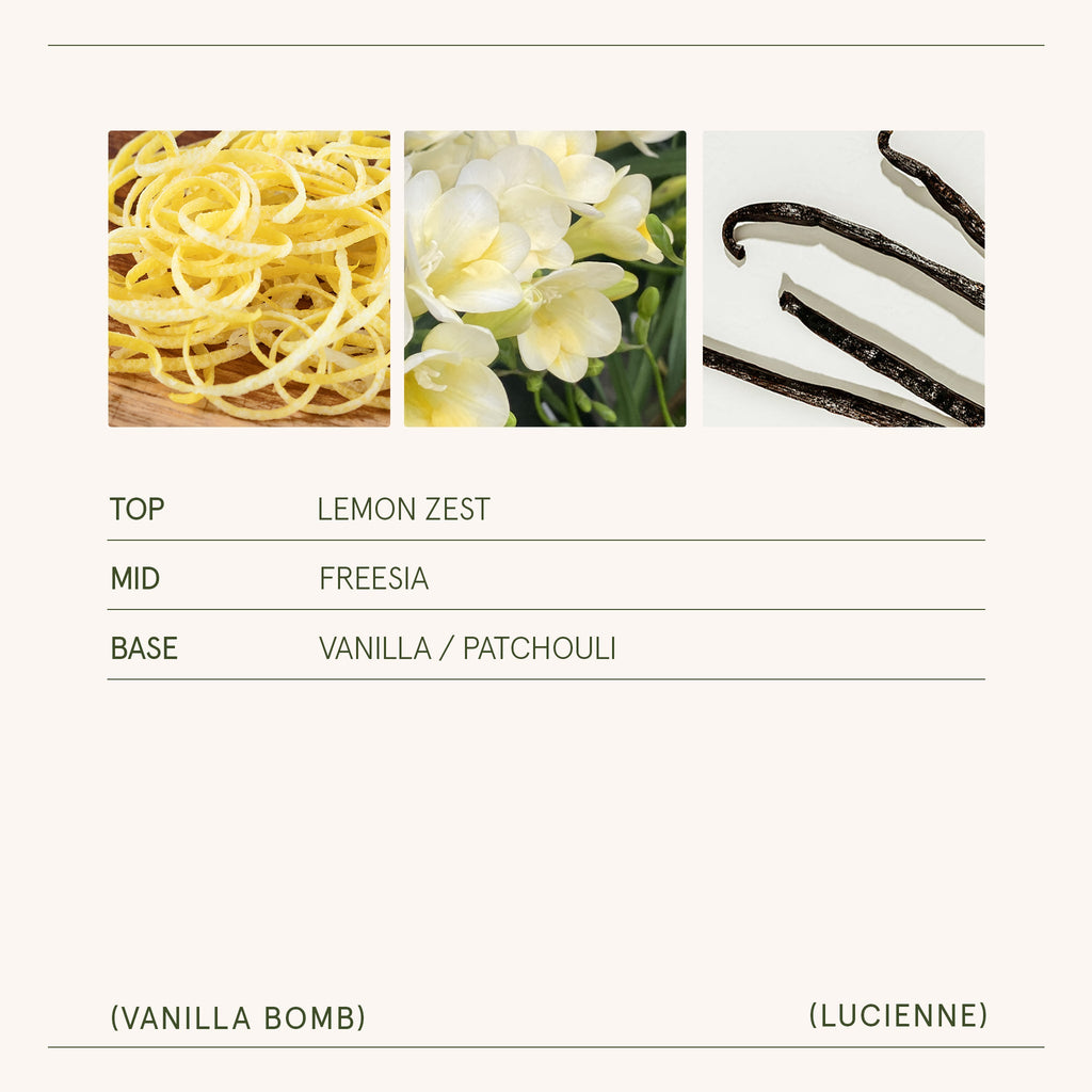 Product view 7 - Lucienne - Vanilla Bomb Candle - LA JOLIE MUSE
