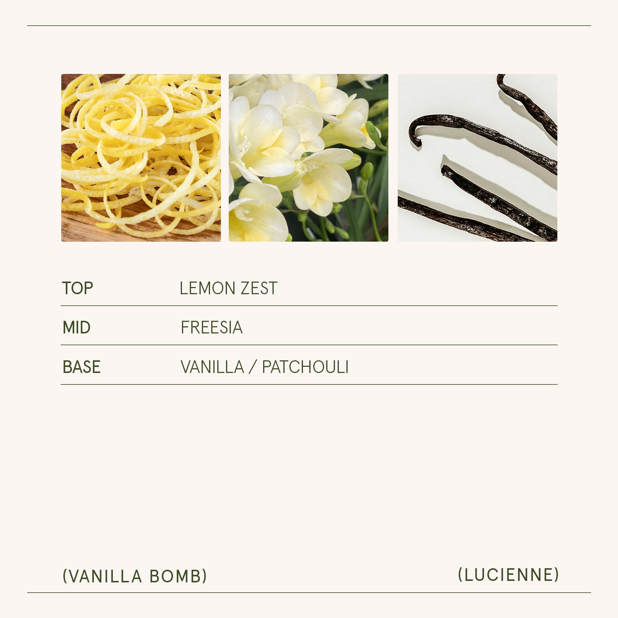 Product view 7 - Lucienne - Vanilla Bomb Candle - LA JOLIE MUSE