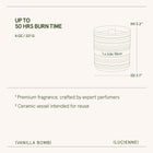 Product view 8 - Lucienne - Vanilla Bomb Candle - LA JOLIE MUSE