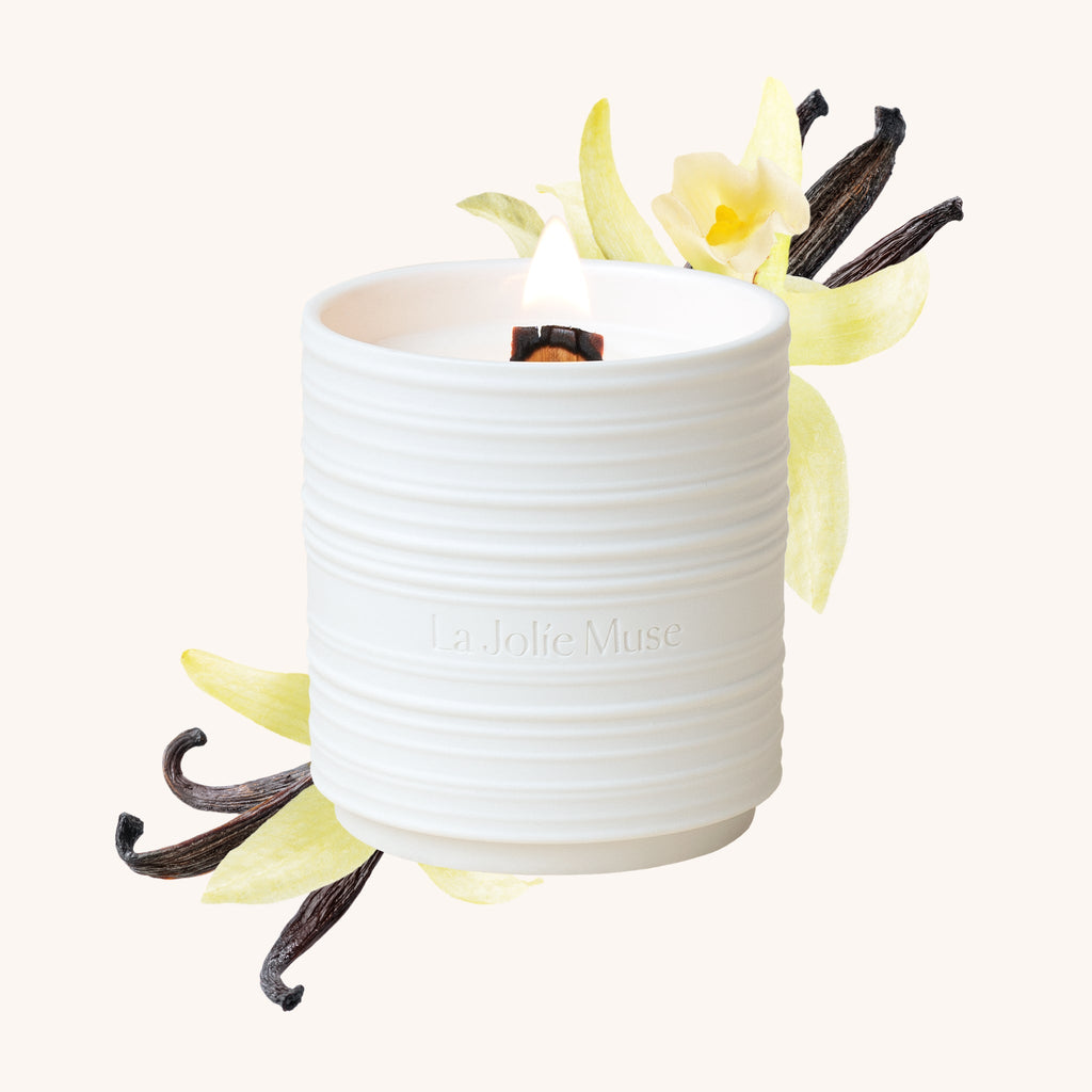 Close-up detail showing quality craftsmanship and materials - Lucienne - Vanilla Bomb Candle