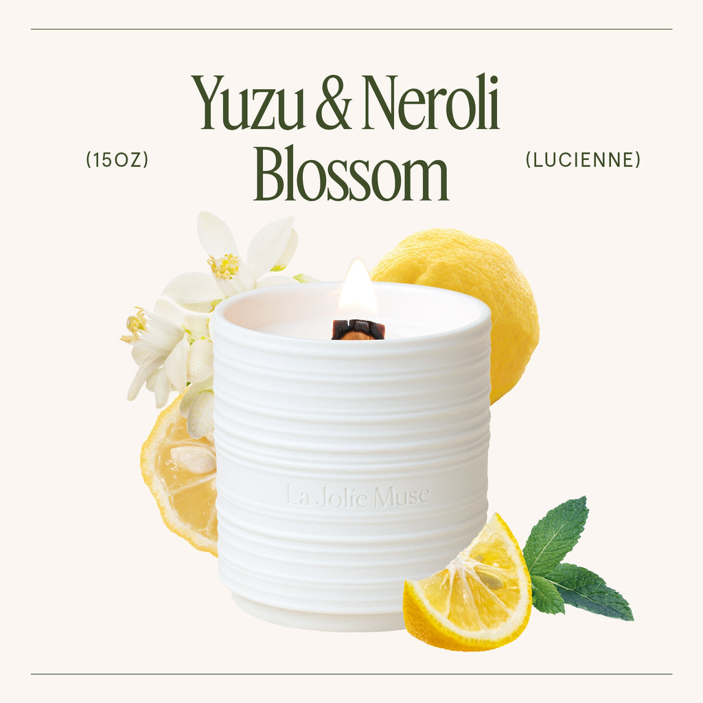 Product view 13 - Lucienne - Yuzu & Neroli Blossom Candle - LA JOLIE MUSE